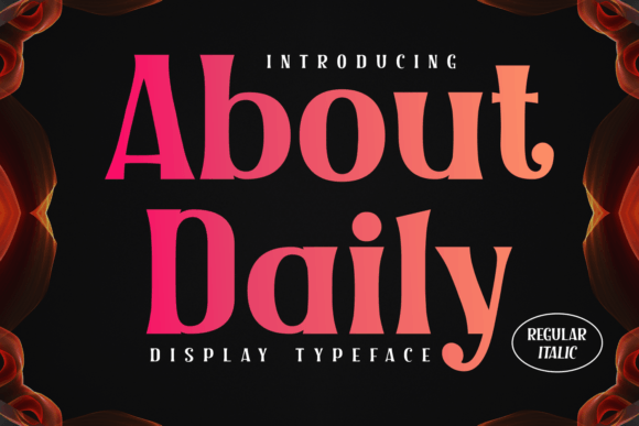 About Daily: A Serif Font for Calm Editorial Design