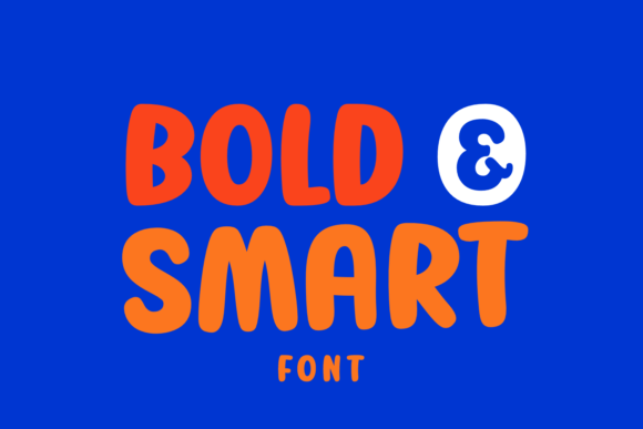 Bold and Smart: A Friendly Display Font That Lifts Your Brand