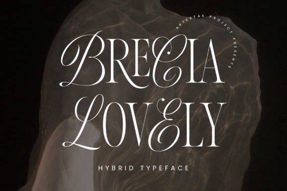 Brecia Lovely: The Elegant Display Font for Modern Campaigns