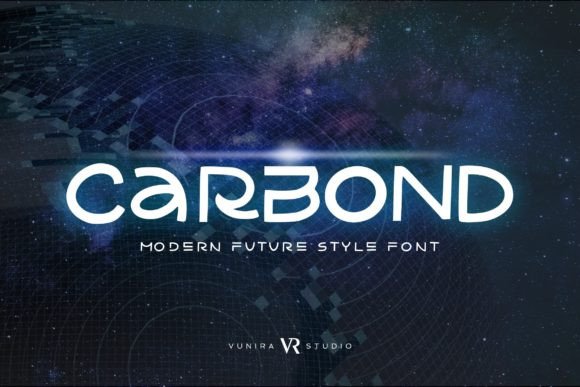 Carbond: The Futuristic Display Font for Handmade Sellers
