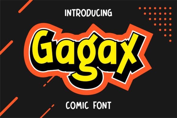 Gagax: The Playful Display Font That Brings Hand-Drawn Energy