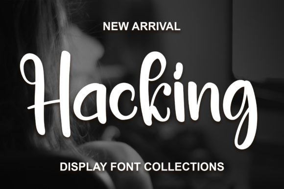 Hacking: A Bold Display Font for Editorial Projects