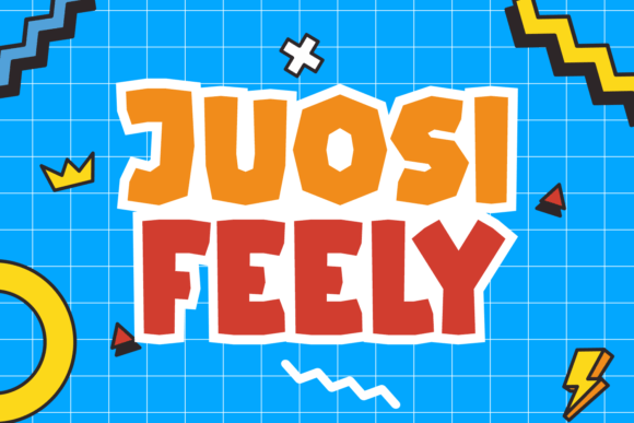 Juosi Feely: A Modern Display Font for Clean Web Layouts