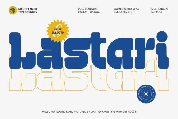Lastari: A Display Font That Anchors Your Editorial Voice