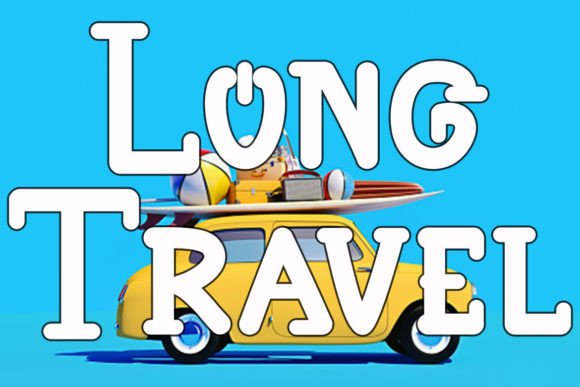 Long Travel Font: A Display Typeface That Made My Brand Look Complete