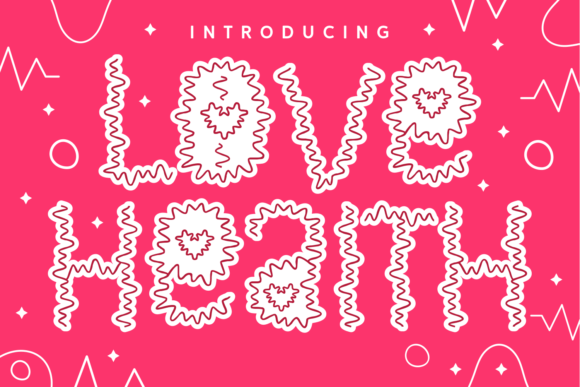Love Health: A Playful Display Font That Delivers Personality