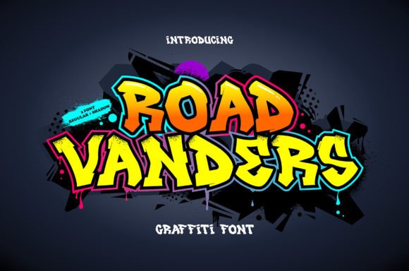 Road Vanders: A Bold Display Font for Editorial Edge