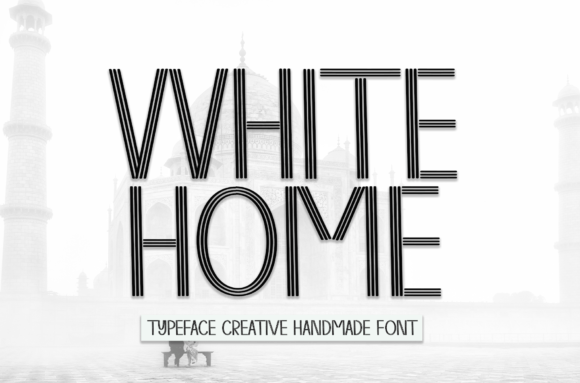 White Home: A Display Font That Feels Like Sunlight on Paper