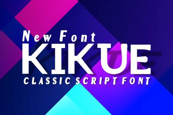 Why the Kikue Typeface Works for a Modern Web Layout