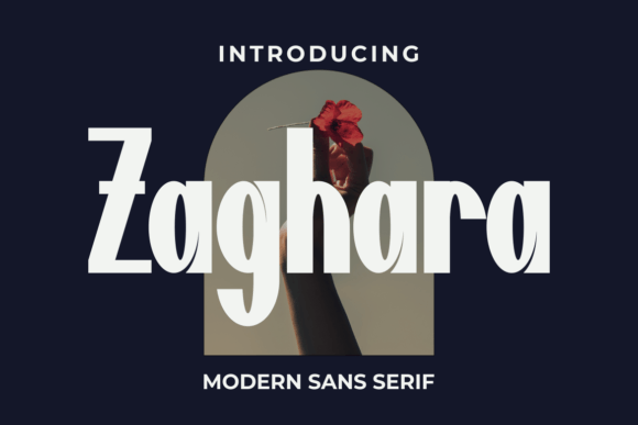 Zaghara: The Bold Sans Serif Font That Transforms Your Brand
