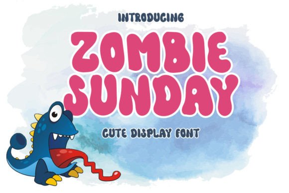 Zombie Sunday: A Fresh Display Font for Joyful Editorial Design